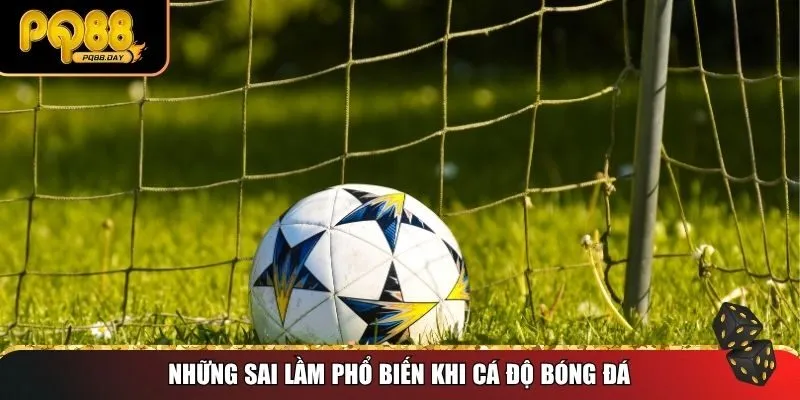 Những sai lầm phổ biến khi cá độ bóng đá