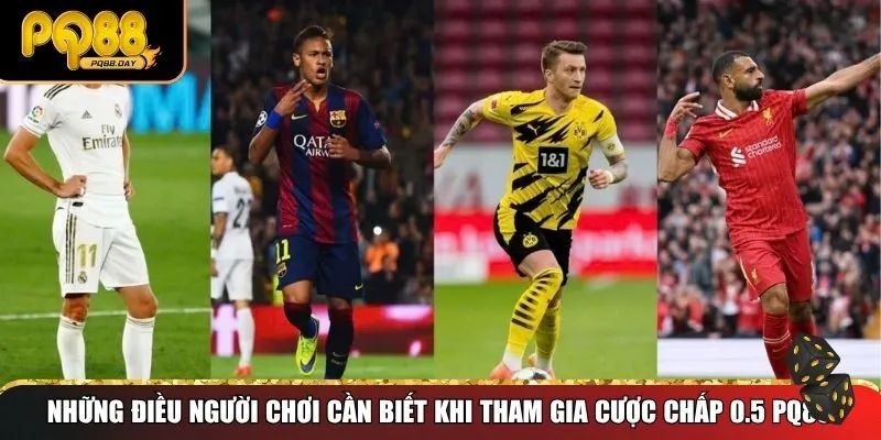 Những điều người chơi cần biết khi tham gia cược chấp 0.5 PQ88
