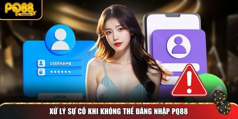 Xử lý sự cố khi không thể đăng nhập PQ88