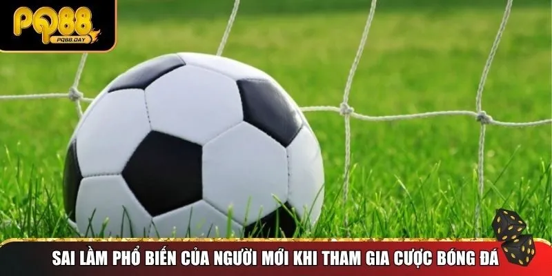 Sai lầm phổ biến của người mới khi cược bóng đá